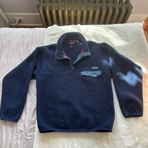 Vintage Patagonia Synchilla Fleece quarter zip - Navy